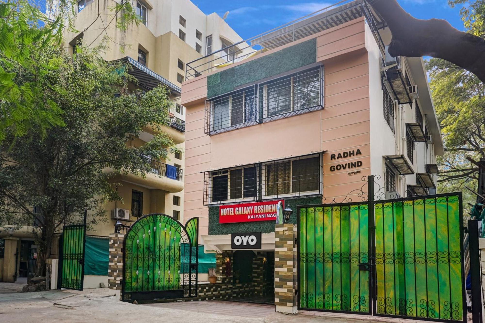 Hotel Galaxy Residency Kalyani Nagar بونة المظهر الخارجي الصورة